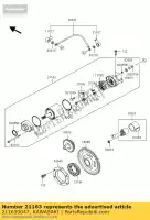 211630047, Kawasaki, Elétrico de partida kawasaki kvf360 4x4 360 , Novo