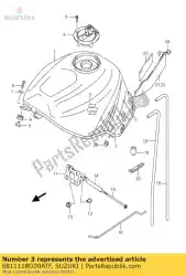 Qui puoi ordinare emblema da Suzuki , con numero parte 6811118G00ATF: