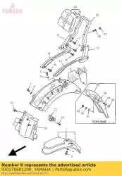 Aquí puede pedir perno, hexágono de Yamaha , con el número de pieza 970270801200: