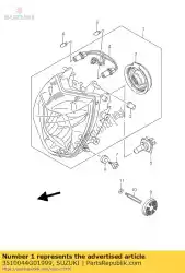 Ici, vous pouvez commander le lampe frontale assy auprès de Suzuki , avec le numéro de pièce 3510044G01999: