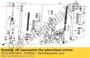 Honda 51521ML7003 case comp., l.bot. - Onderkant