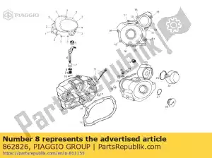 Piaggio Group 862826 oil seal - Bottom side