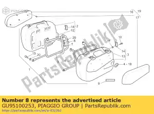 Piaggio Group GU95100253 lavadora 8.4x15x1.8 - Lado inferior