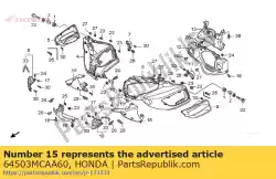 Qui puoi ordinare cappuccio, l. Interno da Honda , con numero parte 64503MCAA60: