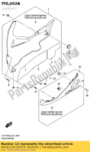 suzuki 6818133C20019 emblema, 