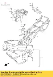 Qui puoi ordinare bullone 8x25 da Suzuki , con numero parte 0910608083: