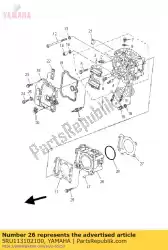 Qui puoi ordinare cilindro da Yamaha , con numero parte 5RU113102100: