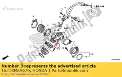 Tutaj możesz zamówić opaska, izolator od Honda , z numerem części 16218MEA670:
