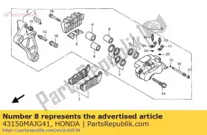 Honda 43150MAJG41 caliper sub assy, - Il fondo