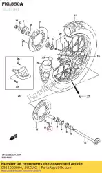 Qui puoi ordinare vite da Suzuki , con numero parte 0912008004: