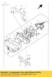 suzuki 3571231F00 lens - Onderkant