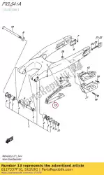 Aqui você pode pedir o buffer, corrente para em Suzuki , com o número da peça 6127337F10: