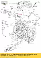 410770024, Kawasaki, Adapter vn900b7f kawasaki  vn vulcan 900 2011 2012 2013 2014 2015 2016 2017 2018 2019 2020 2021, Nieuw