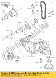 Tutaj możesz zamówić rura, filtr oleju er650c9f od Kawasaki , z numerem części 321550029: