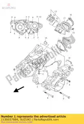 Ici, vous pouvez commander le ensemble de carter auprès de Suzuki , avec le numéro de pièce 1130037884: