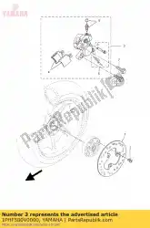 Tutaj możesz zamówić zespó? Zacisków tylnych 1 od Yamaha , z numerem części 1PHF580V0000: