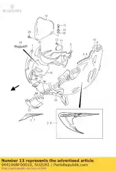 Qui puoi ordinare pannello comp, cappuccio da Suzuki , con numero parte 9441008F00019: