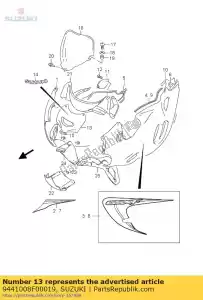 suzuki 9441008F00019 pannello comp, cappuccio - Il fondo