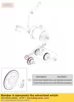 90140022000, KTM, intermediate starting gear ktm  duke rc 125 200 2011 2012 2013 2014 2015 2016 2017 2019, New