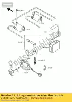 211211027, Kawasaki, bobina, encendido, # 1 # 4 kawasaki zx turbo e gpz ninja r uni trak a zx750 gt z750 p gpz750 gt750 750 , Nuevo