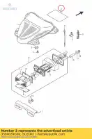 3594039G00, Suzuki, coussin, arrière co suzuki vz intruder m800 ue m800z z vz800 800 , Nouveau