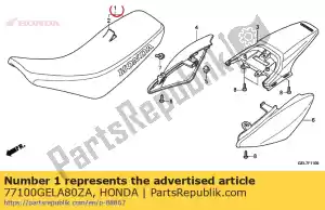 Honda 77100GELA80ZA komp. siedzenia, * typ1 * - Dół