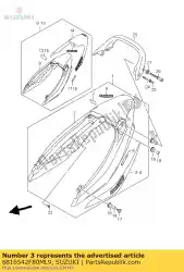 Tutaj możesz zamówić ta? Ma, ogon siedzenia od Suzuki , z numerem części 6816542F80ML9: