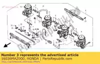 16026MAZ000, Honda, joint set honda cb 1300 1997 1998 1999, New