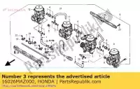16026MAZ000, Honda, ensemble de joints honda cb 1300 1997 1998 1999, Nouveau