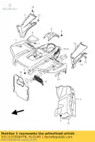 5311131G00YT8, Suzuki, spatbord, voorkant suzuki lt a700x kingquad 4x4 700 , Nieuw