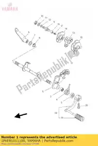 yamaha 1P6E81011100 shifthaftassy - Lado inferior