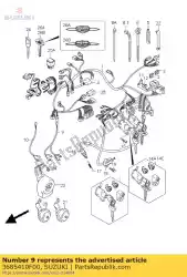 Qui puoi ordinare filo, cavo di corno da Suzuki , con numero parte 3685410F00: