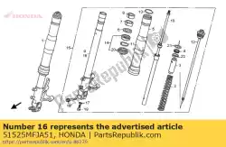 pijp comp., l. Schuif van Honda, met onderdeel nummer 51525MFJA51, bestel je hier online: