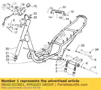 00G01925601, Piaggio Group, quadro, armação derbi piaggio atlantis o bullet city red e two chic diesis kmh a edicion ed cc t 50 2 25 3 1, Novo