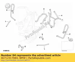 Here you can order the base support system, lower part from BMW, with part number 46712317084: