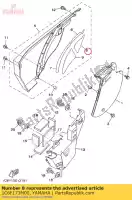 1C6F173M00, Yamaha, sceau 3 yamaha ttr230 230 , Nouveau