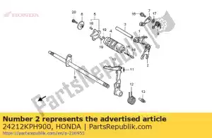 Honda 24212KPH900 widelec l, zmiana biegów - Dół