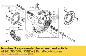 honda 41201MEY000 z?batka z nap?dem ko?cowym (51t) - Dół