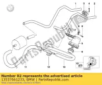 13537661233, BMW, fuel return line bmw c1 125 200 2000 2001 2002 2003 2004, New