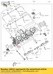 Tutaj możesz zamówić ogranicznik przepustnicy ? Rubowej od Kawasaki , z numerem części 160210028: