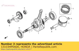 Honda 13103HP0A00 pistão (0,50) - Lado inferior