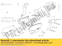 GU03460560, Piaggio Group, siod?o moto-guzzi california alum tit pi cat california special sport california special sport al pi 1100 2001 2002 2003, Nowy