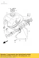 6811042F30MW6, Suzuki, set nastro, carburante t suzuki gsx 1400 2004, Nuovo