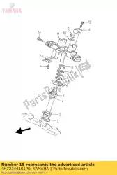 Qui puoi ordinare supporto, impugnatura superiore da Yamaha , con numero parte 4H72344101P0: