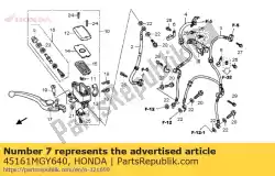 Aquí puede pedir no hay descripción disponible en este momento de Honda , con el número de pieza 45161MGY640: