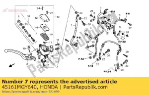 honda 45161MGY640 no hay descripción disponible en este momento - Lado inferior