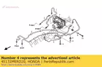 45132MERD20, Honda, tubo b, fr. freno honda cbf  sa a s n na cbf500a cbf600na cbf600sa 600 500 , Nuovo