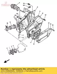 Tutaj możesz zamówić przegub ga? Nika 1 od Yamaha , z numerem części 2JX135860000: