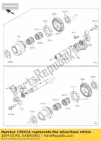 130410045, Kawasaki, Balancer, rr kawasaki ninja h2r  p h2 n 1000 , Nuovo