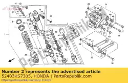 Tutaj możesz zamówić brak opisu w tej chwili od Honda , z numerem części 52403KS7305: